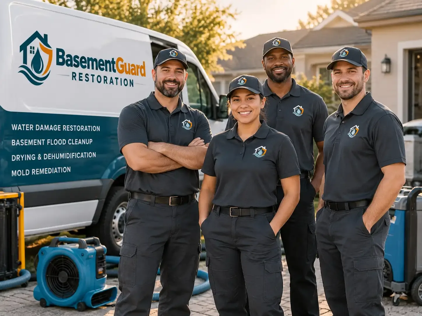 Basement Water Damage Restoration company in New Burnside, IL
